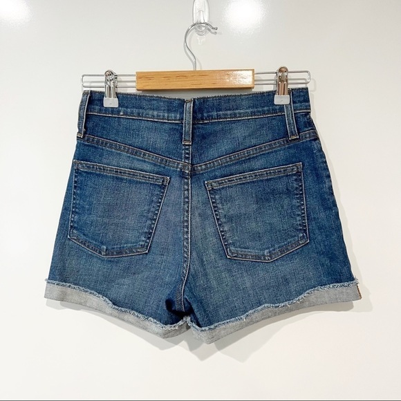 J. Crew High-rise denim short in Brixton wash - Picture 4 of 10